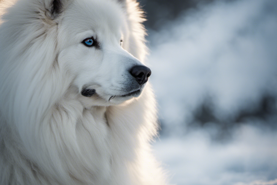 An image showcasing the mesmerizing coat colors of Arctic dogs