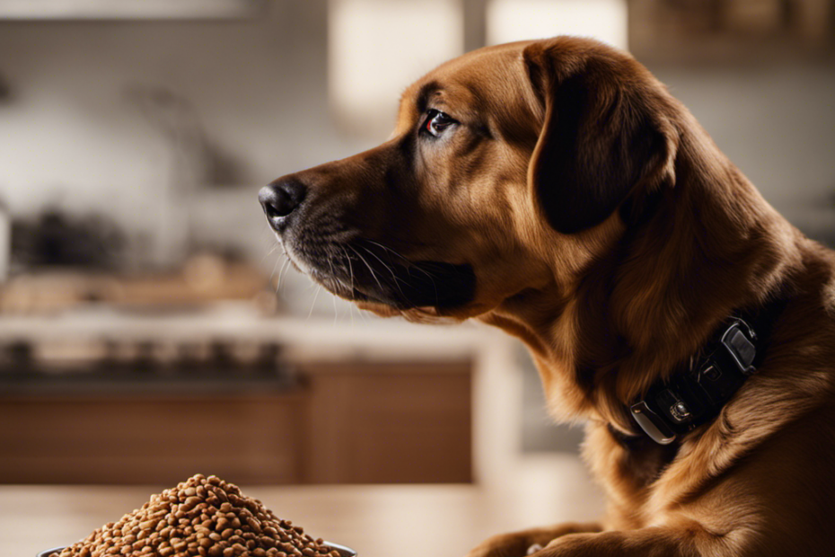 An image showcasing various portion sizes for optimal canine nutrition