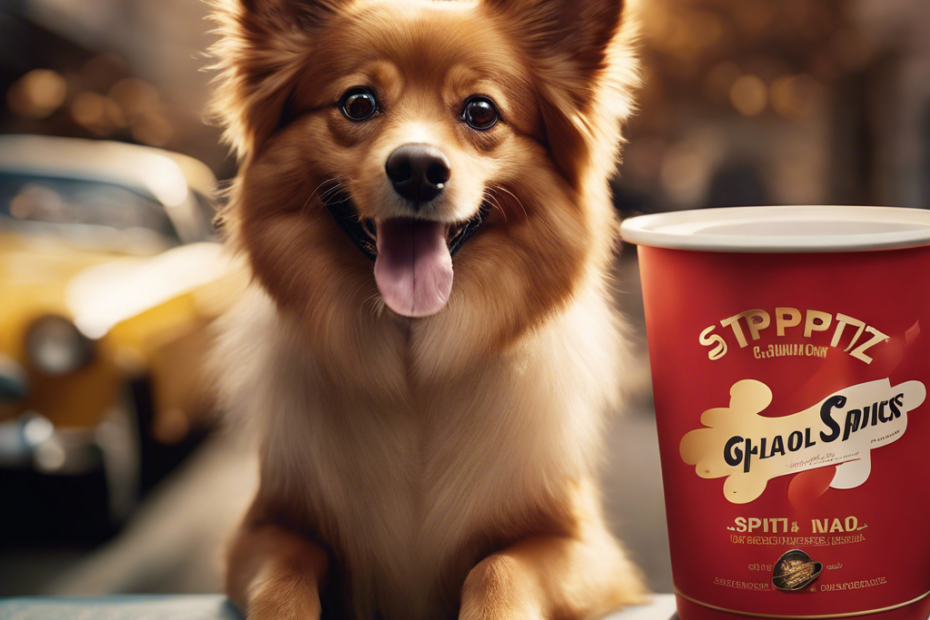 An image showcasing the iconic ad appearances of celebrated Spitz dogs, capturing their charm and versatility